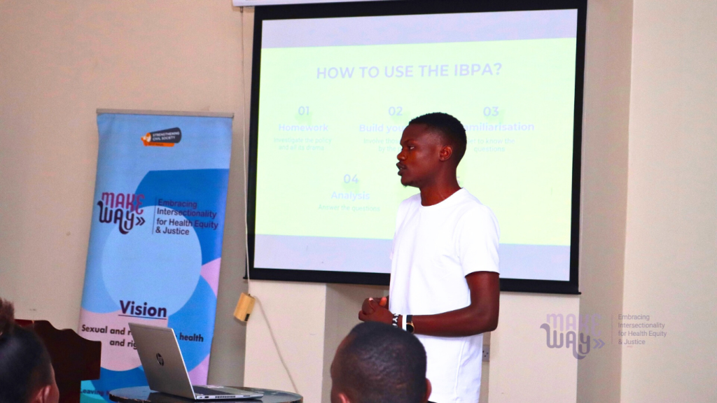 Sylvester Adhaya led in analyzing Kisumu County SRH Bill through the IPBA tool