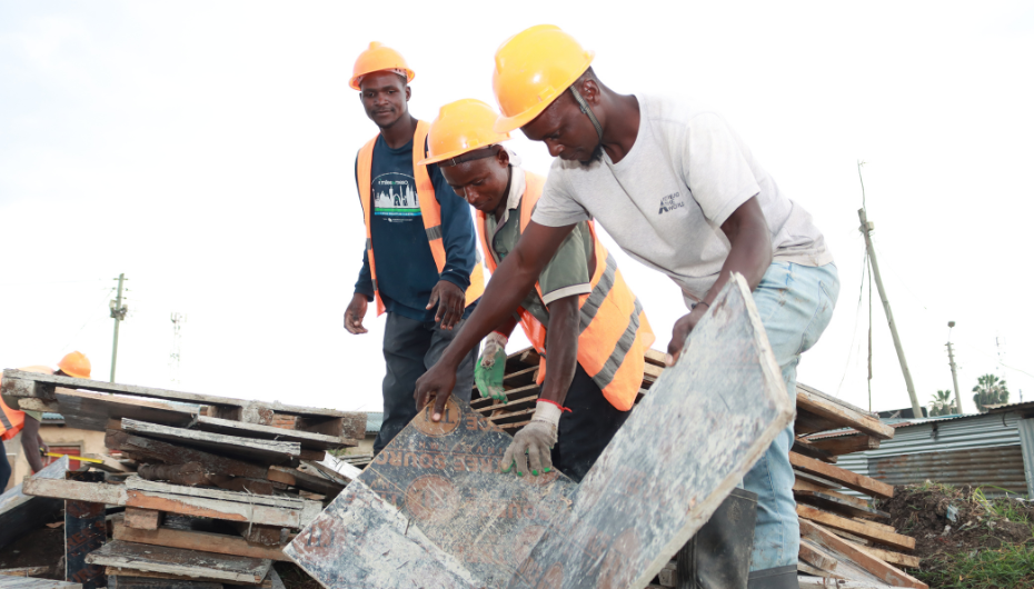 Roy and Verone at their work station